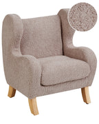 Kids Armchair FARUM Boucle Taupe