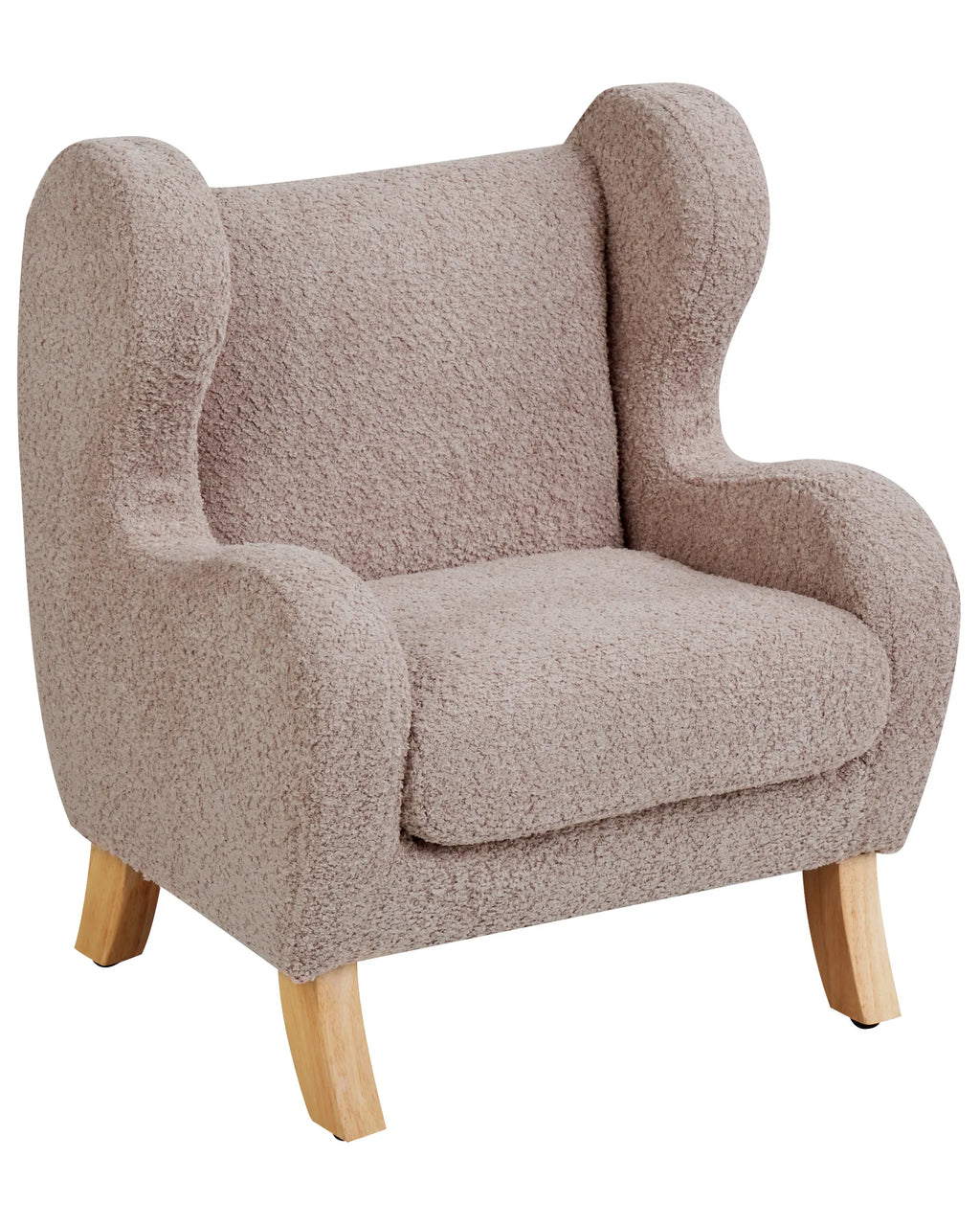 Kids Armchair FARUM Boucle Taupe