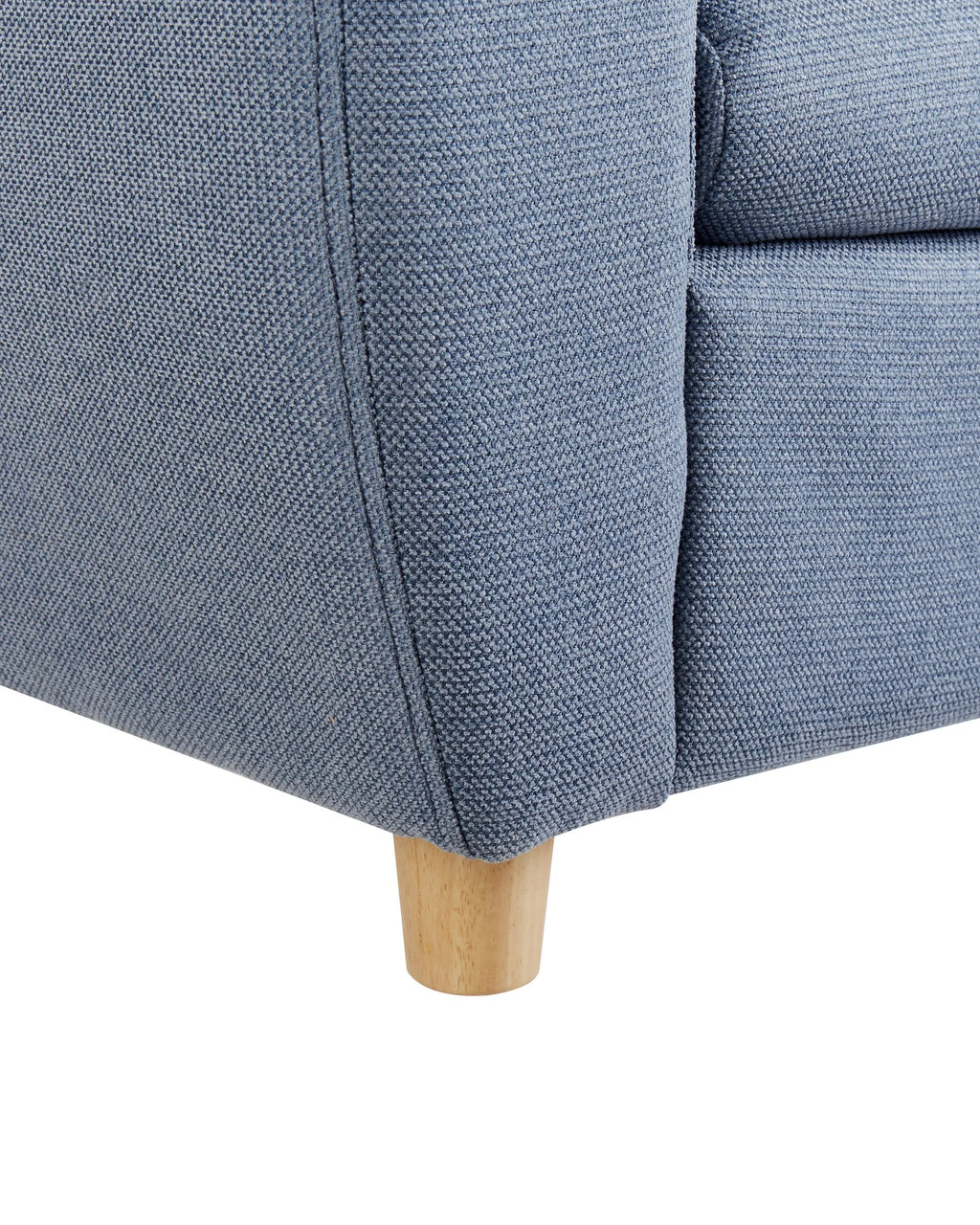 Kids Armchair Hippo MARIBO Fabric Blue