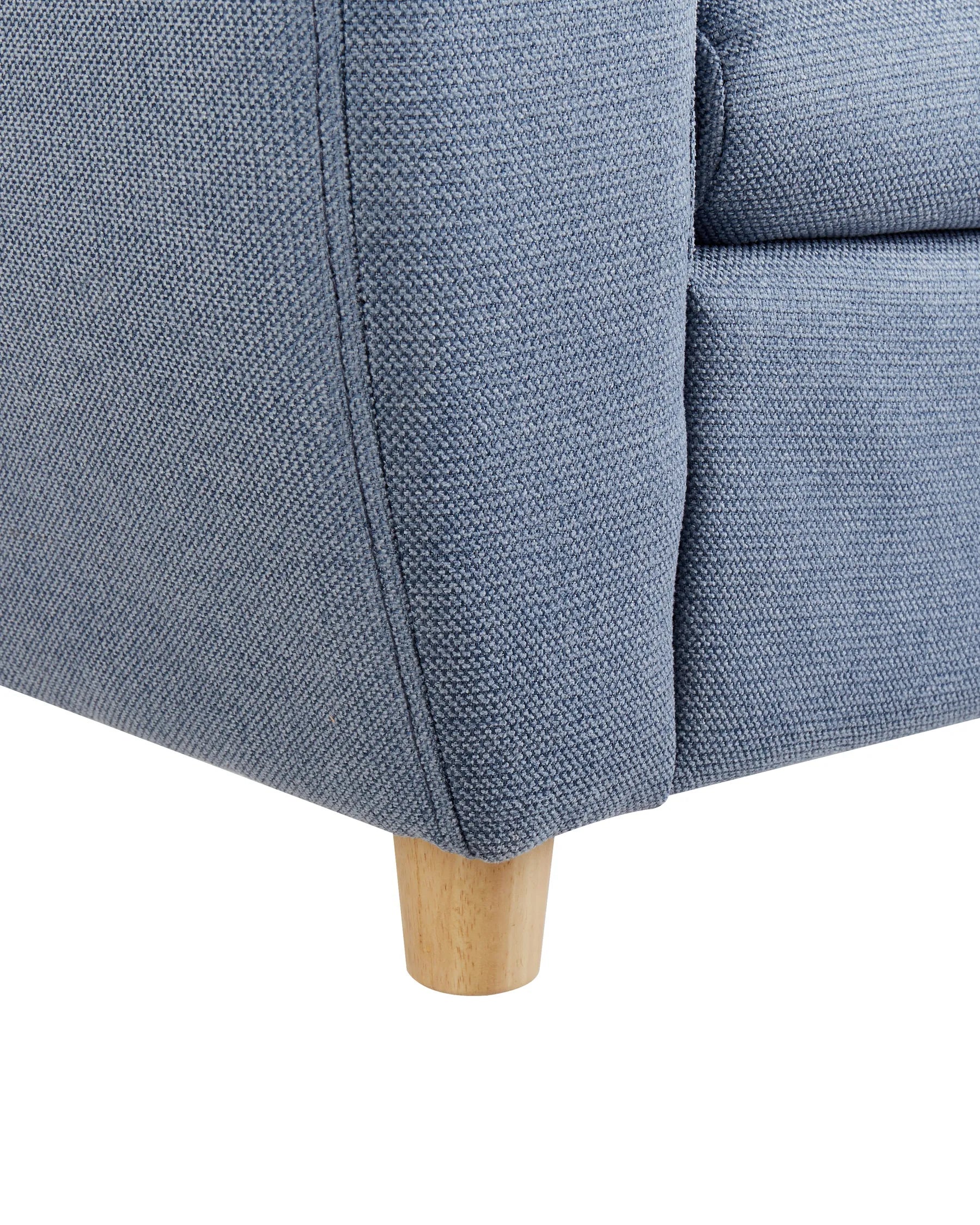 Kids Armchair Hippo MARIBO Fabric Blue