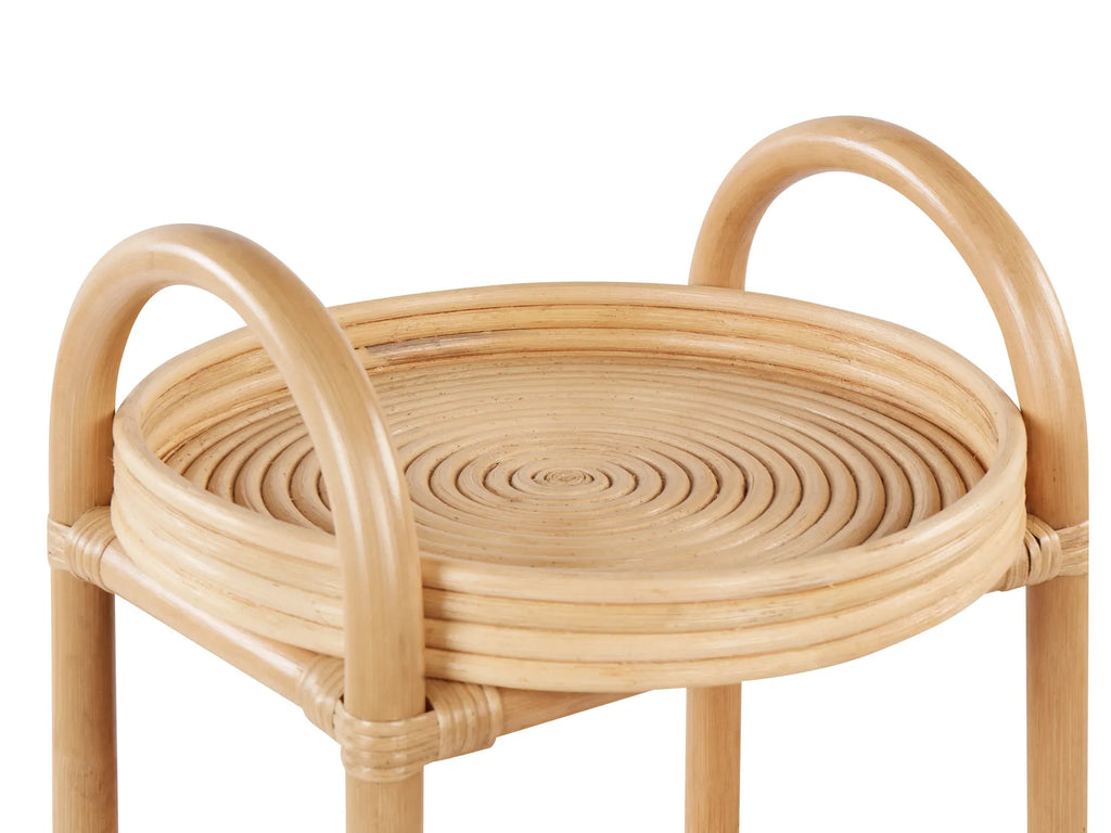 Side Table TROOLIE Rattan Natural