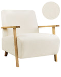 Armchair LESJA Boucle Light Beige