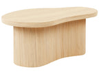 Set of 2 Coffee Tables SALANTI Rattan Natural with Storage