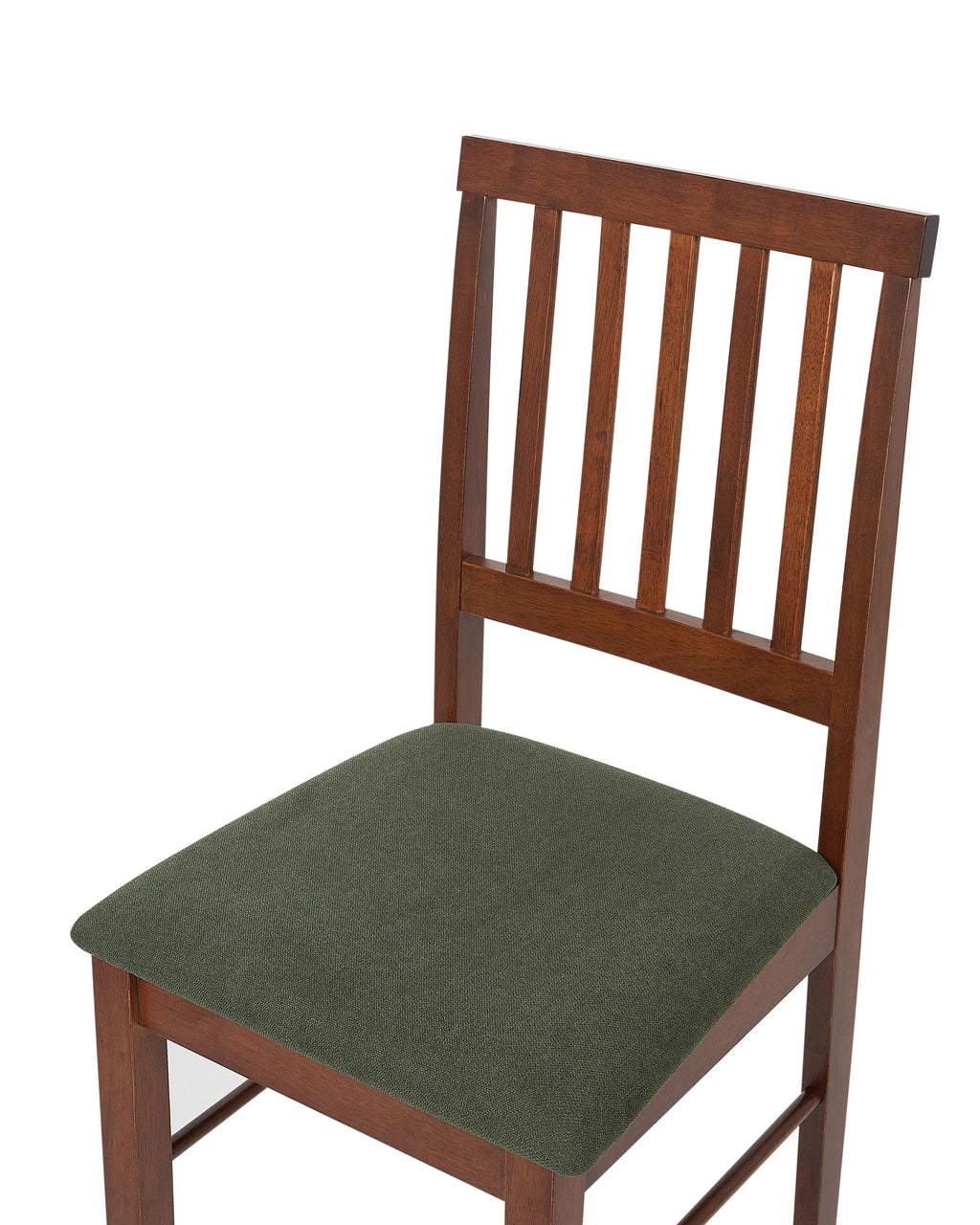 Set of 2 Dining Chairs ORONO Wood Dark Brown