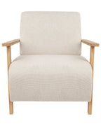Armchair LESJA Fabric Light Beige