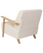 Armchair LESJA Fabric Light Beige