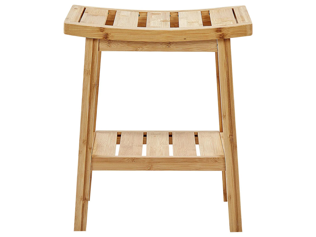 Side Table TREMONT Bamboo Light Brown