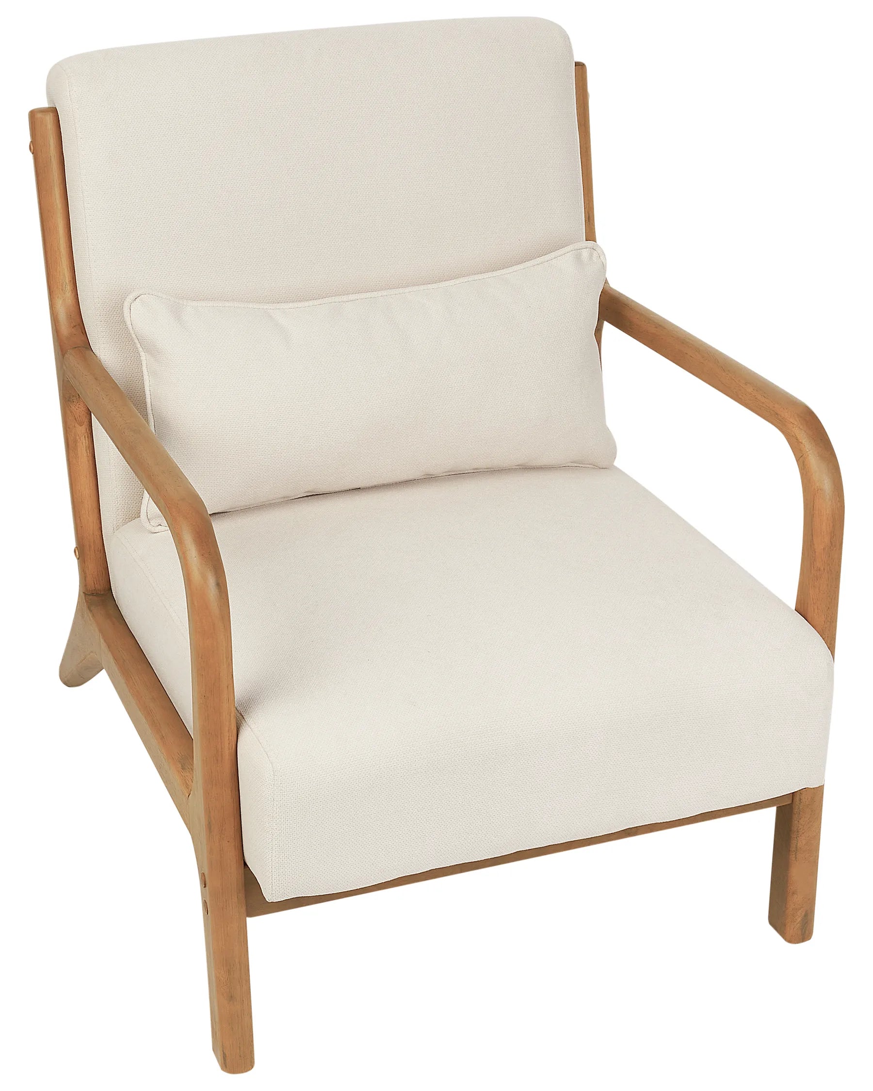 Armchair SKOVDE Fabric Light Beige