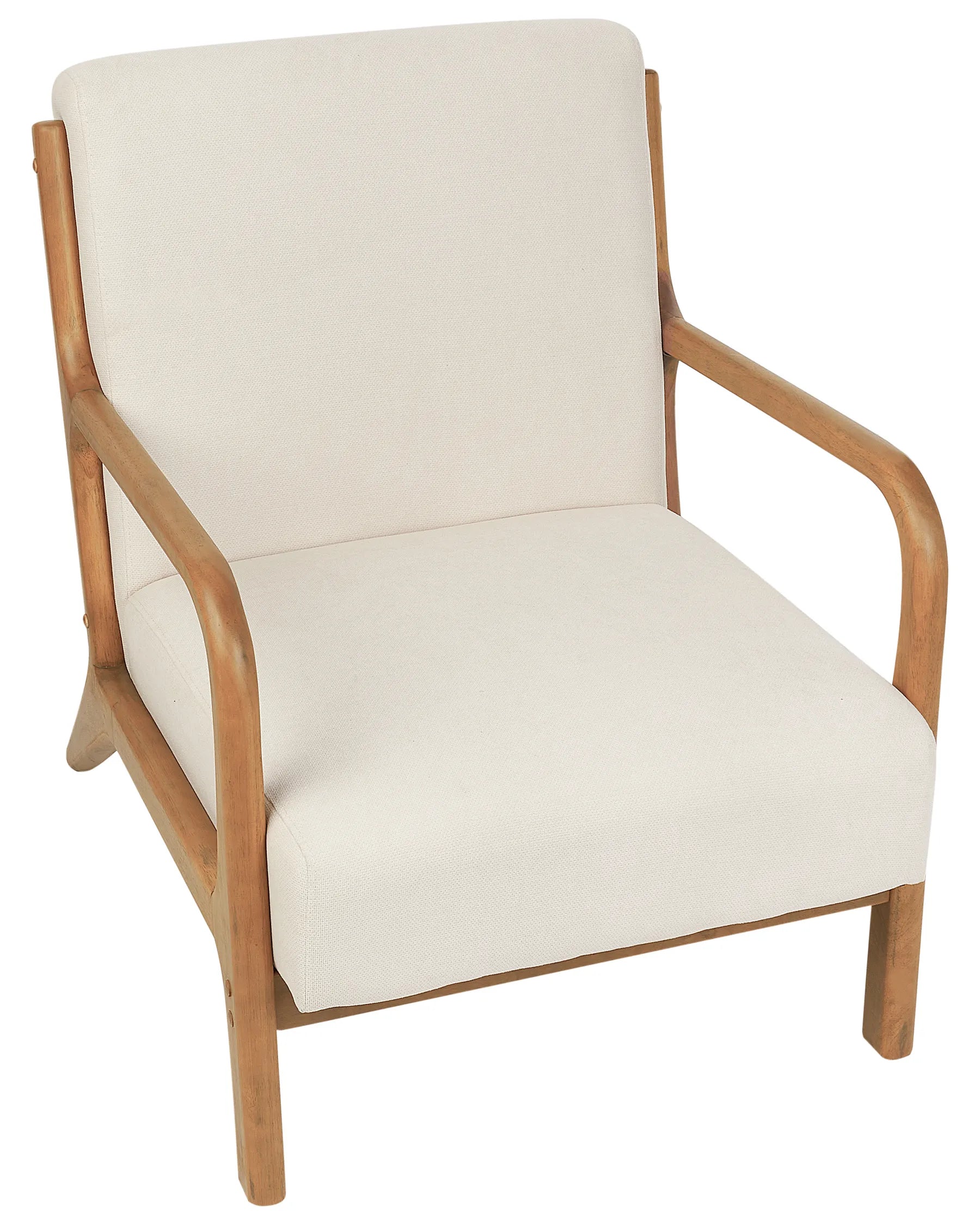 Armchair SKOVDE Fabric Light Beige