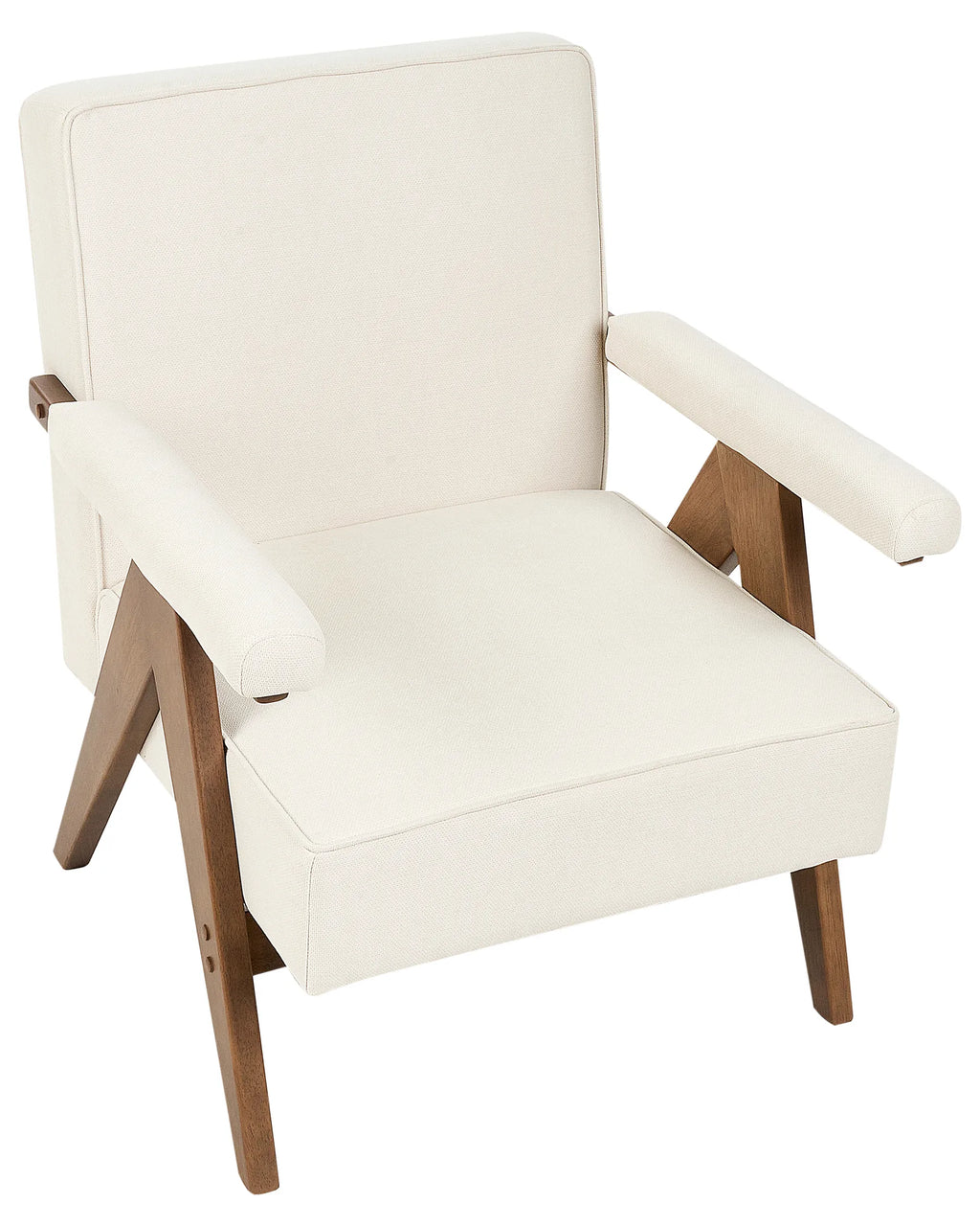 Armchair EVJE Fabric Light Beige