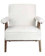Armchair EVJE Boucle Off-White