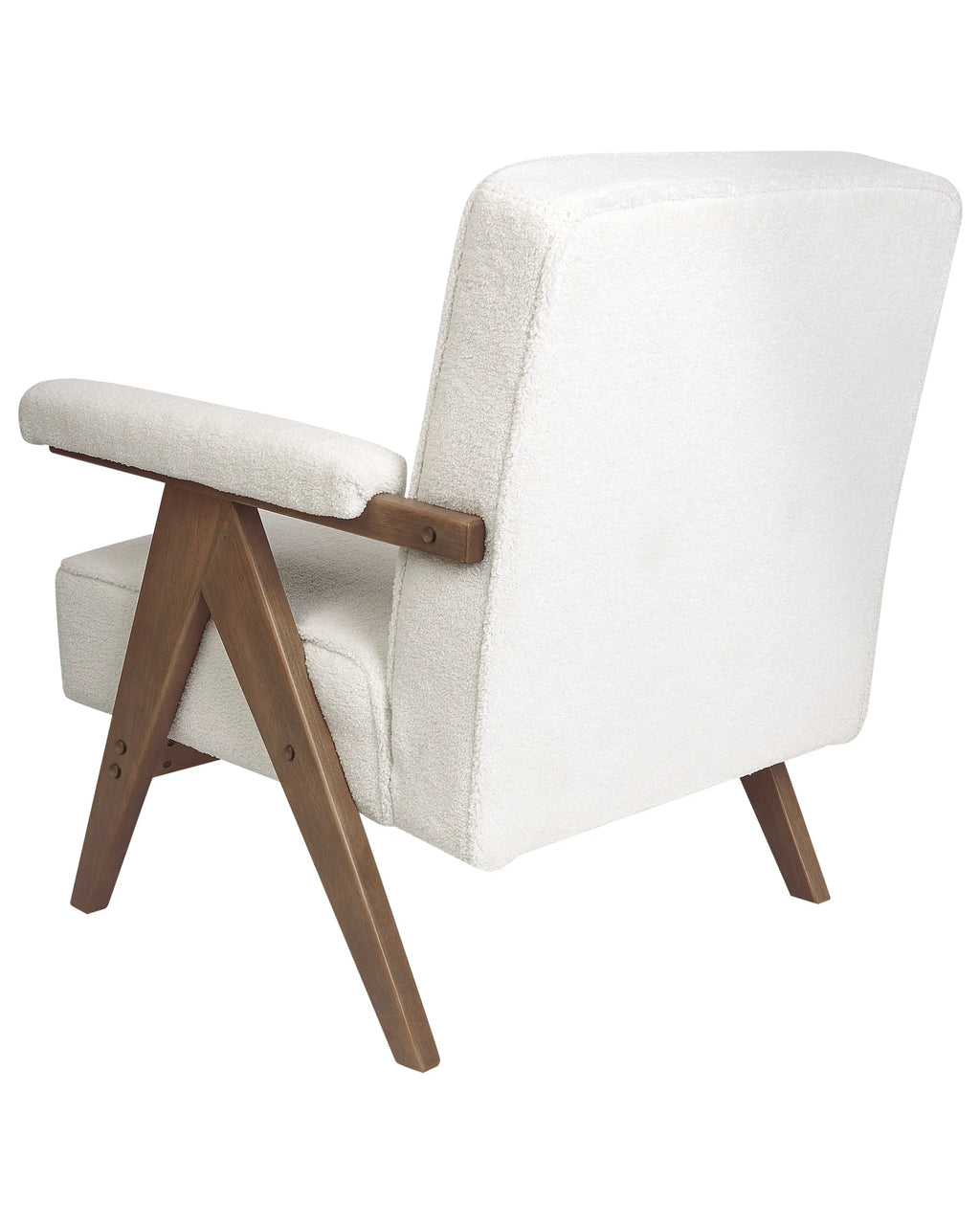 Armchair EVJE Boucle Off-White