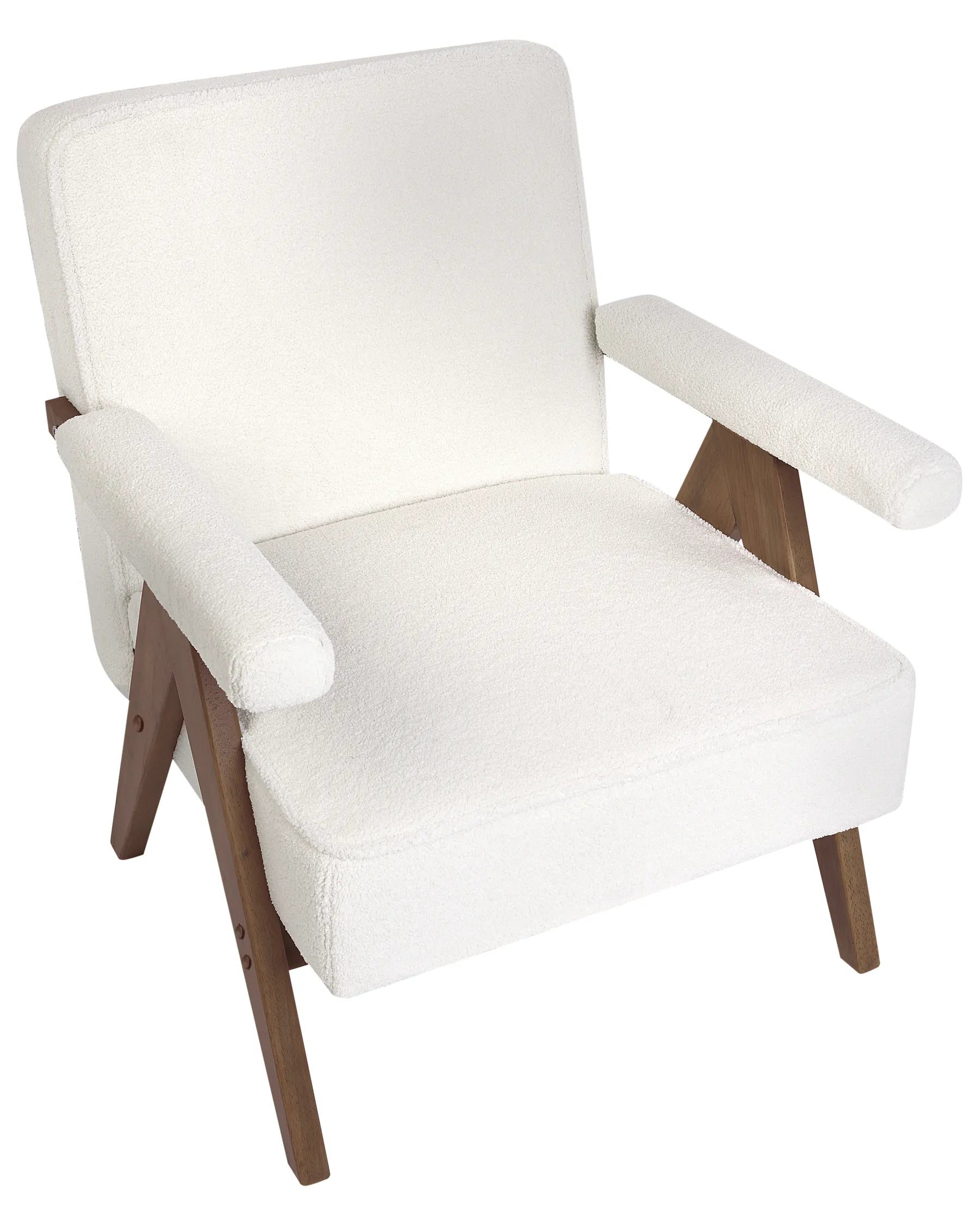 Armchair EVJE Boucle Off-White