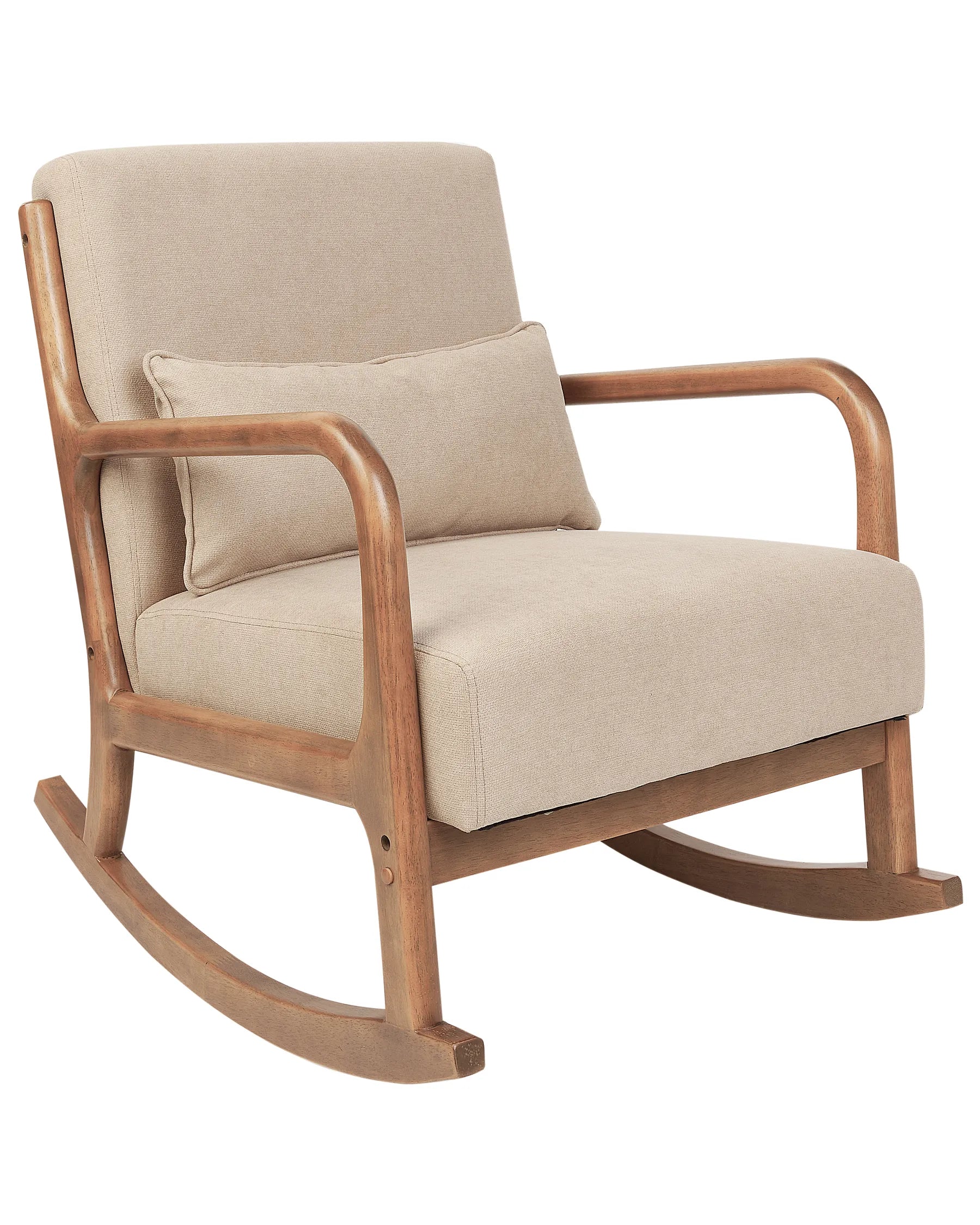 Rocking Chair SKOVDE Fabric Beige