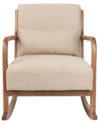 Rocking Chair SKOVDE Fabric Beige