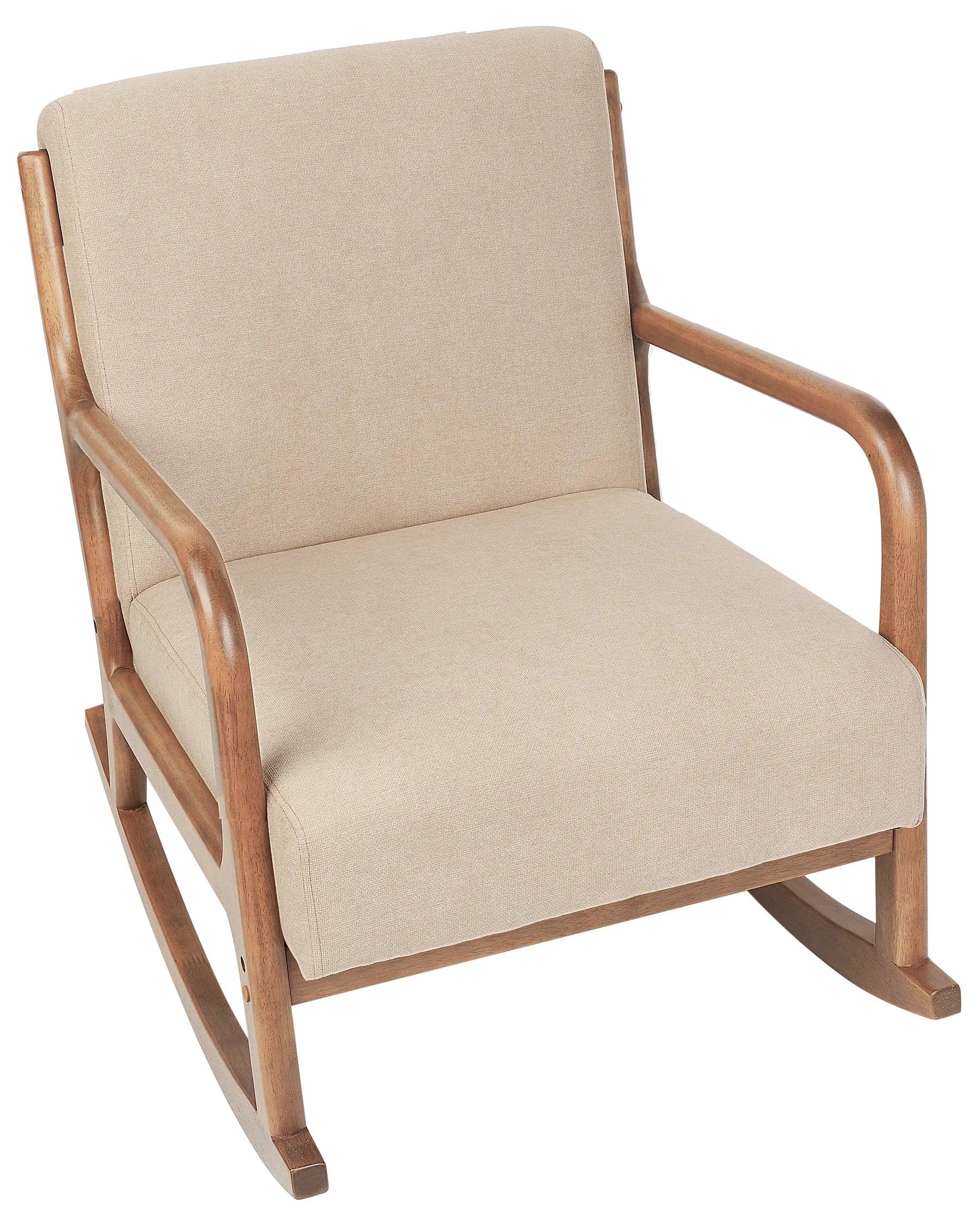 Rocking Chair SKOVDE Fabric Beige