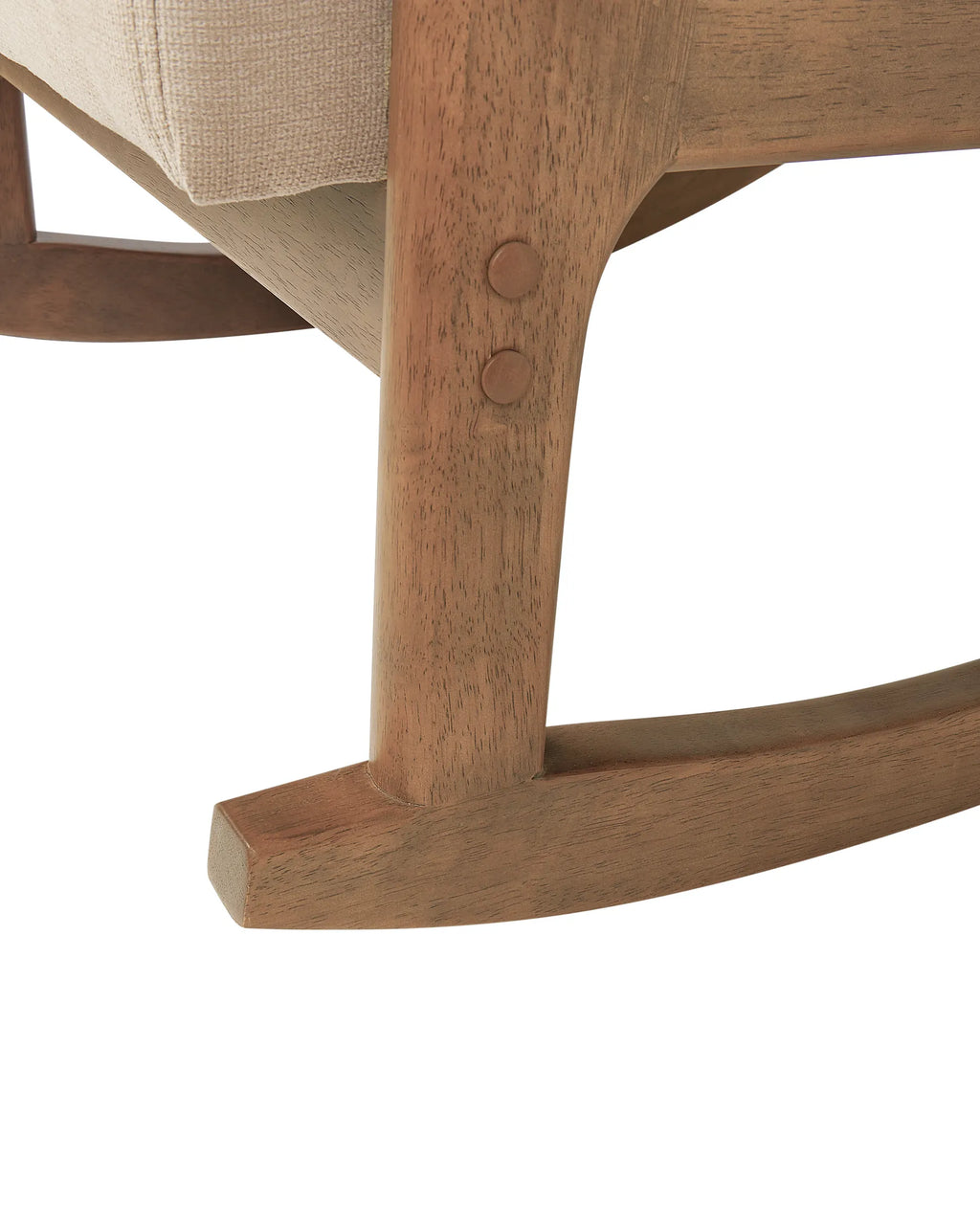 Rocking Chair SKOVDE Fabric Beige