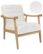 Armchair LEKNES Boucle Off-White