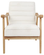 Armchair LEKNES Boucle Off-White