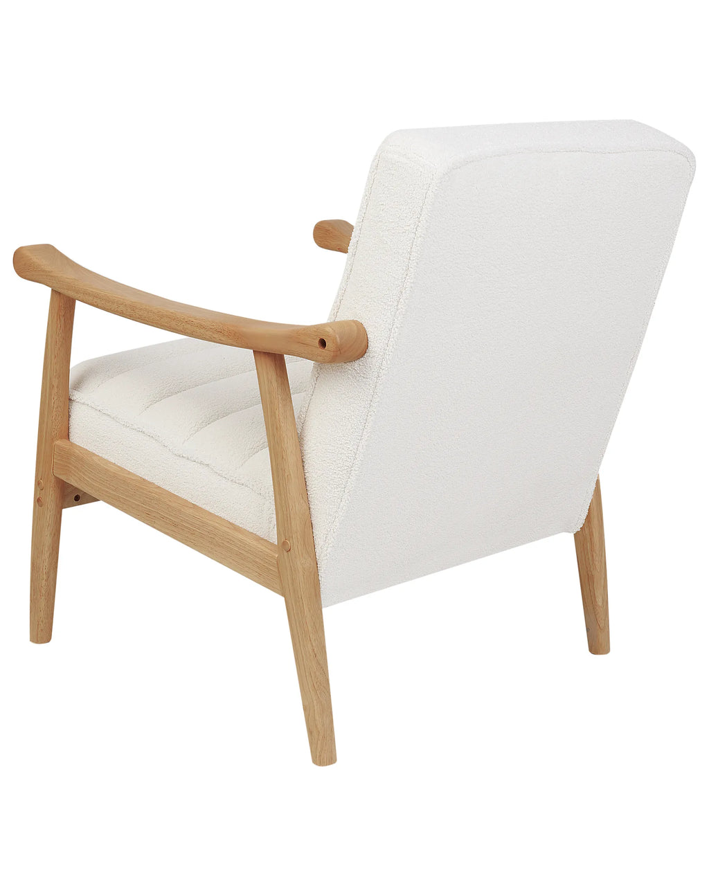 Armchair LEKNES Boucle Off-White