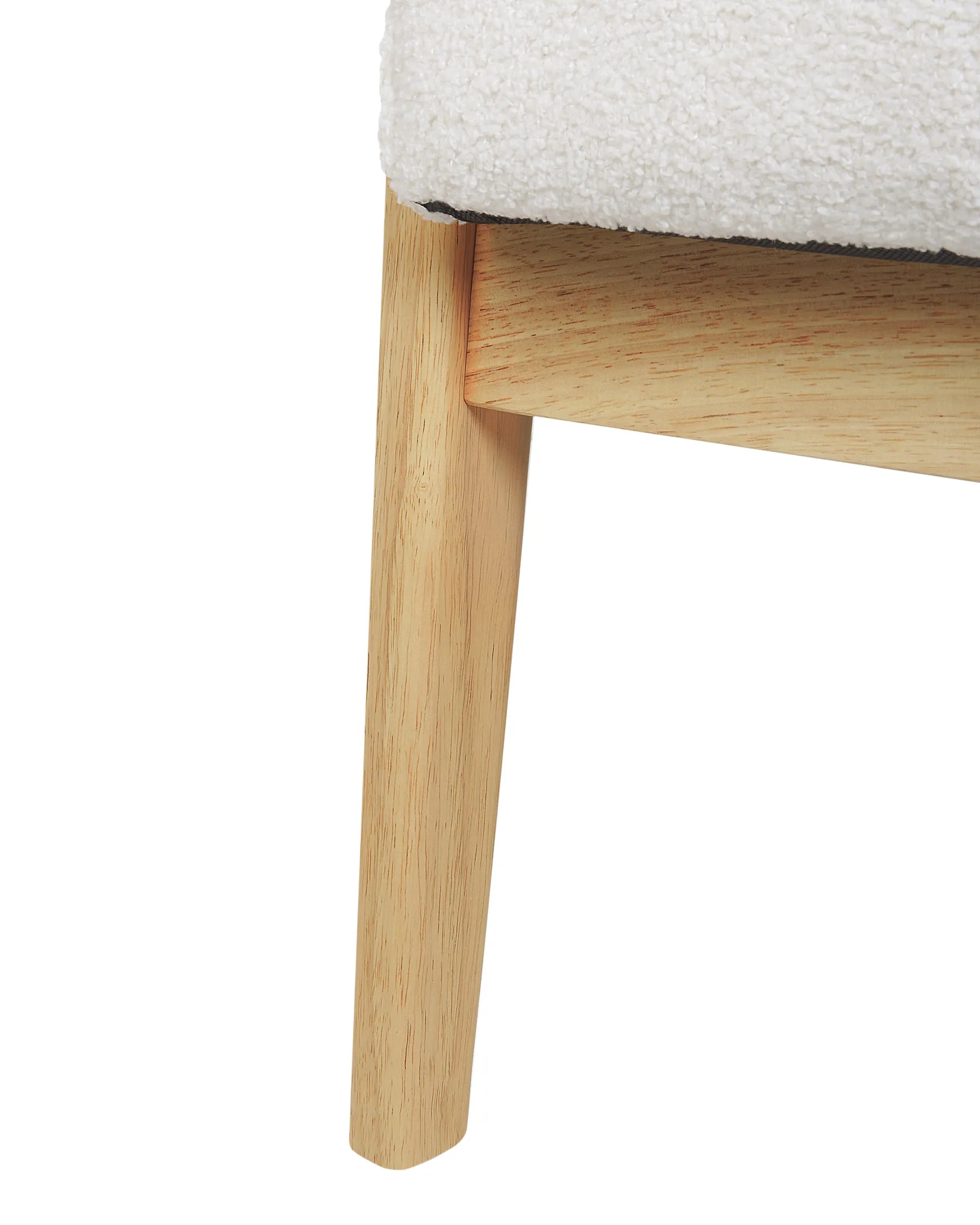 Armchair LEKNES Boucle Off-White