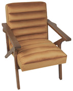 Armchair KISA Velvet Brown