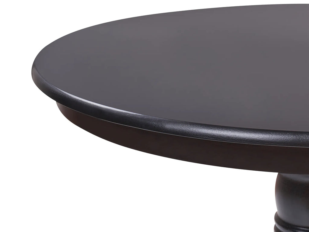 Dining Table AKRON Black 100 cm 100 cm
