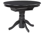 Extending Dining Table AKRON Black 106/150 cm 106 cm