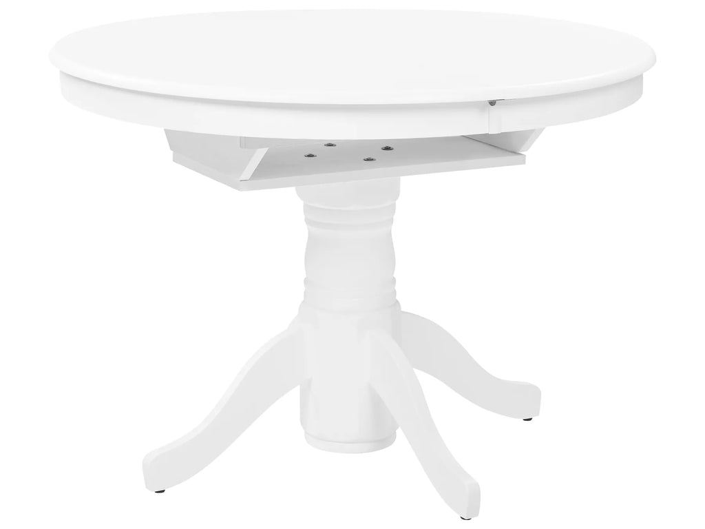 Extending Dining Table AKRON White 106/150 cm 106 cm