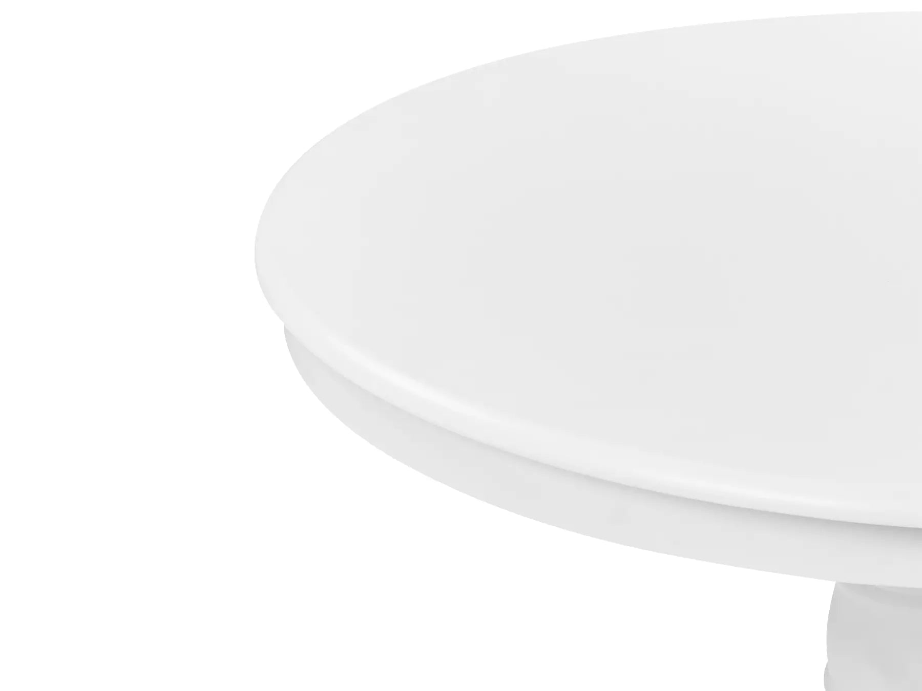 Extending Dining Table AKRON White 106/150 cm 106 cm