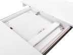 Extending Dining Table AKRON White 106/150 cm 106 cm