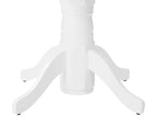 Extending Dining Table AKRON White 106/150 cm 106 cm