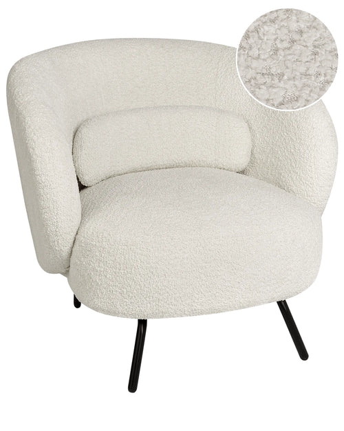 Armchair MAKELA Boucle Off-White