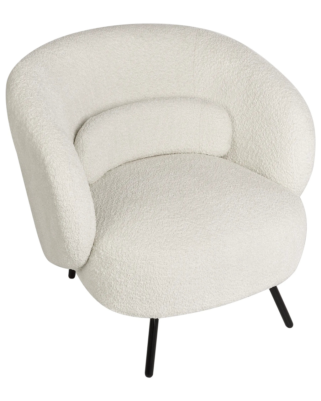 Armchair MAKELA Boucle Off-White
