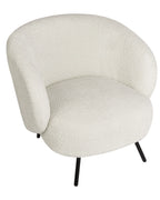 Armchair MAKELA Boucle Off-White