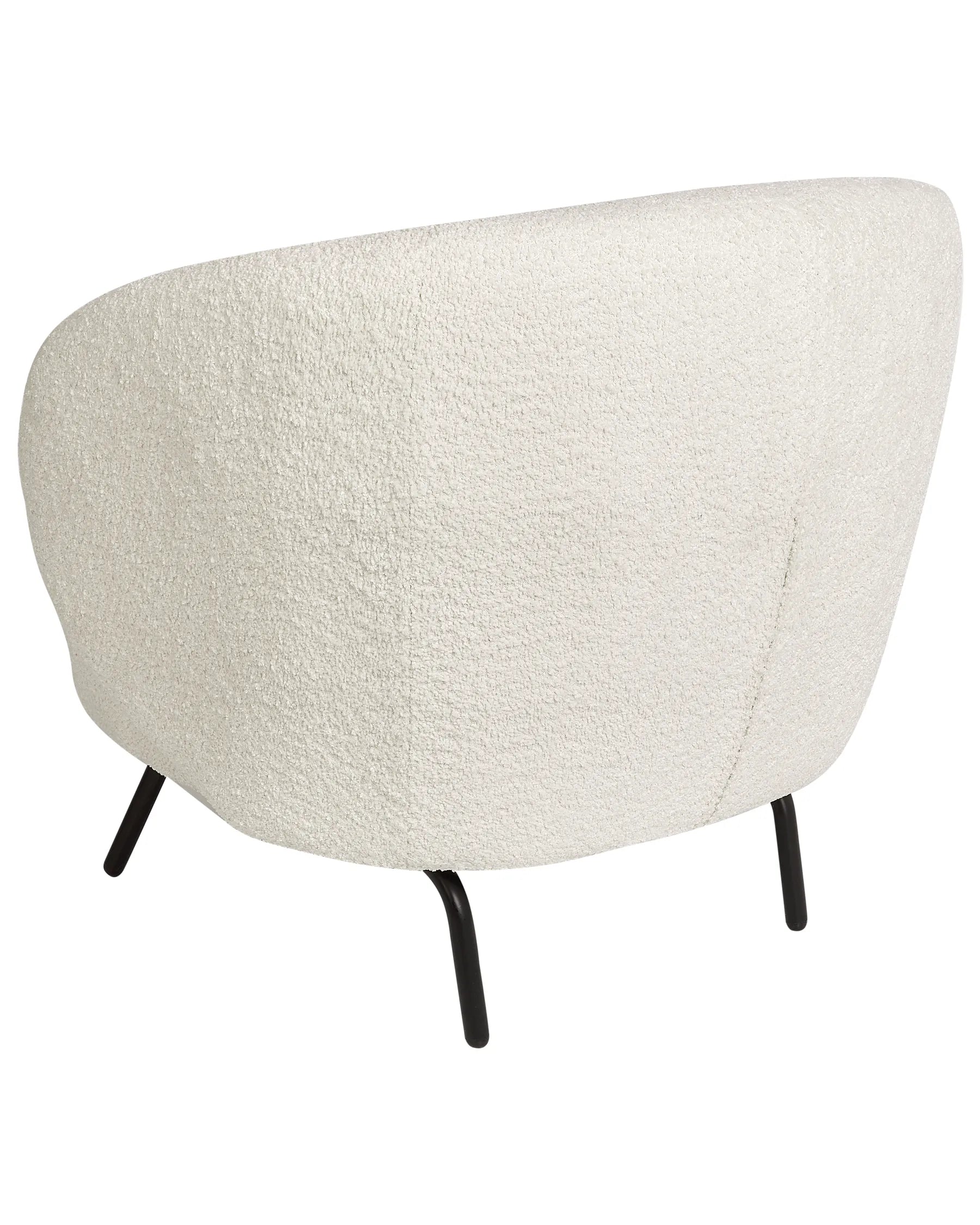 Armchair MAKELA Boucle Off-White