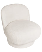 Swivel Armchair AYLO Boucle Off-White