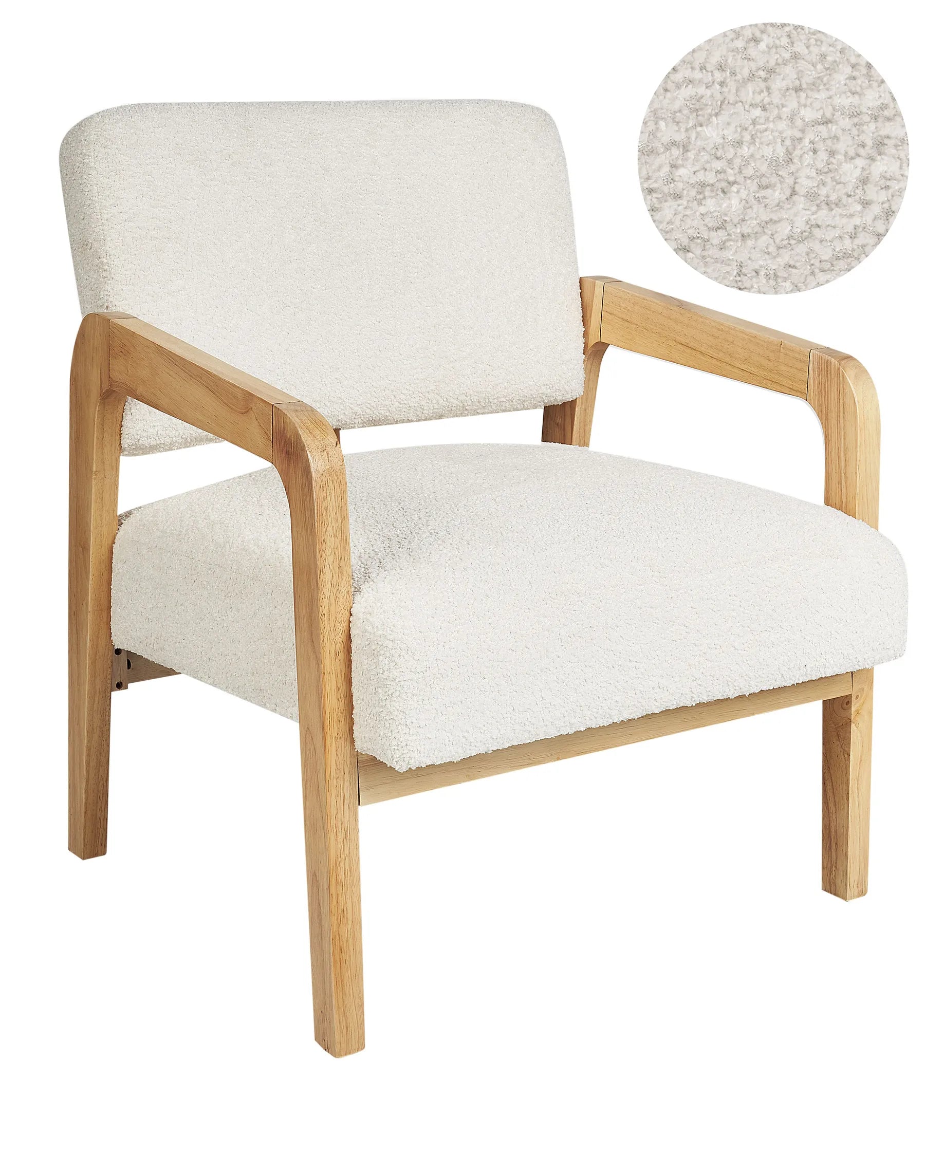 Armchair HJO Boucle Off-White