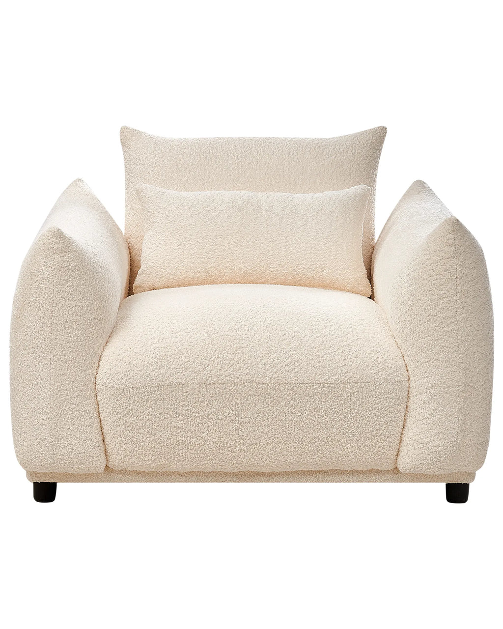 Armchair JAMSA Boucle Off-White