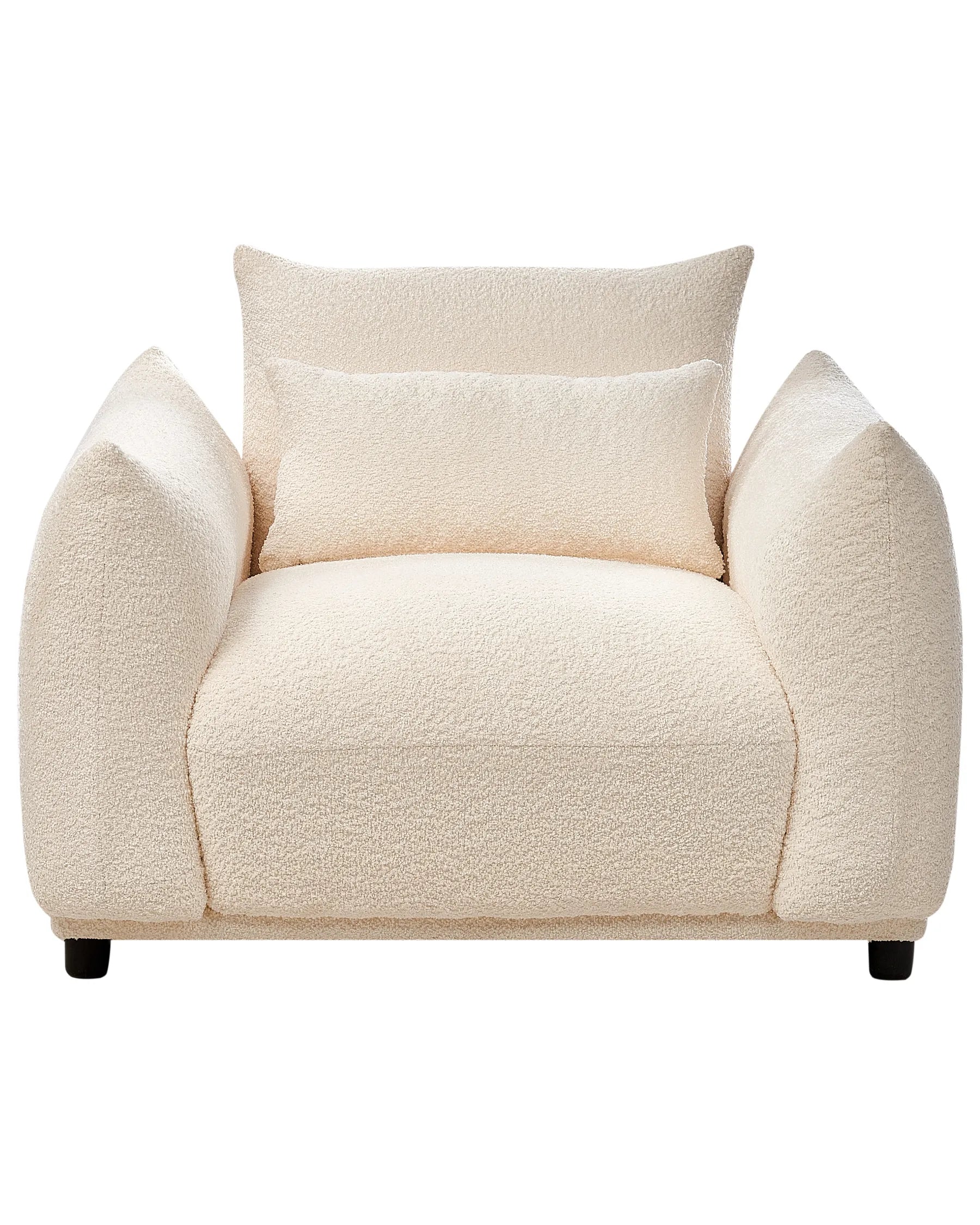 Armchair JAMSA Boucle Off-White