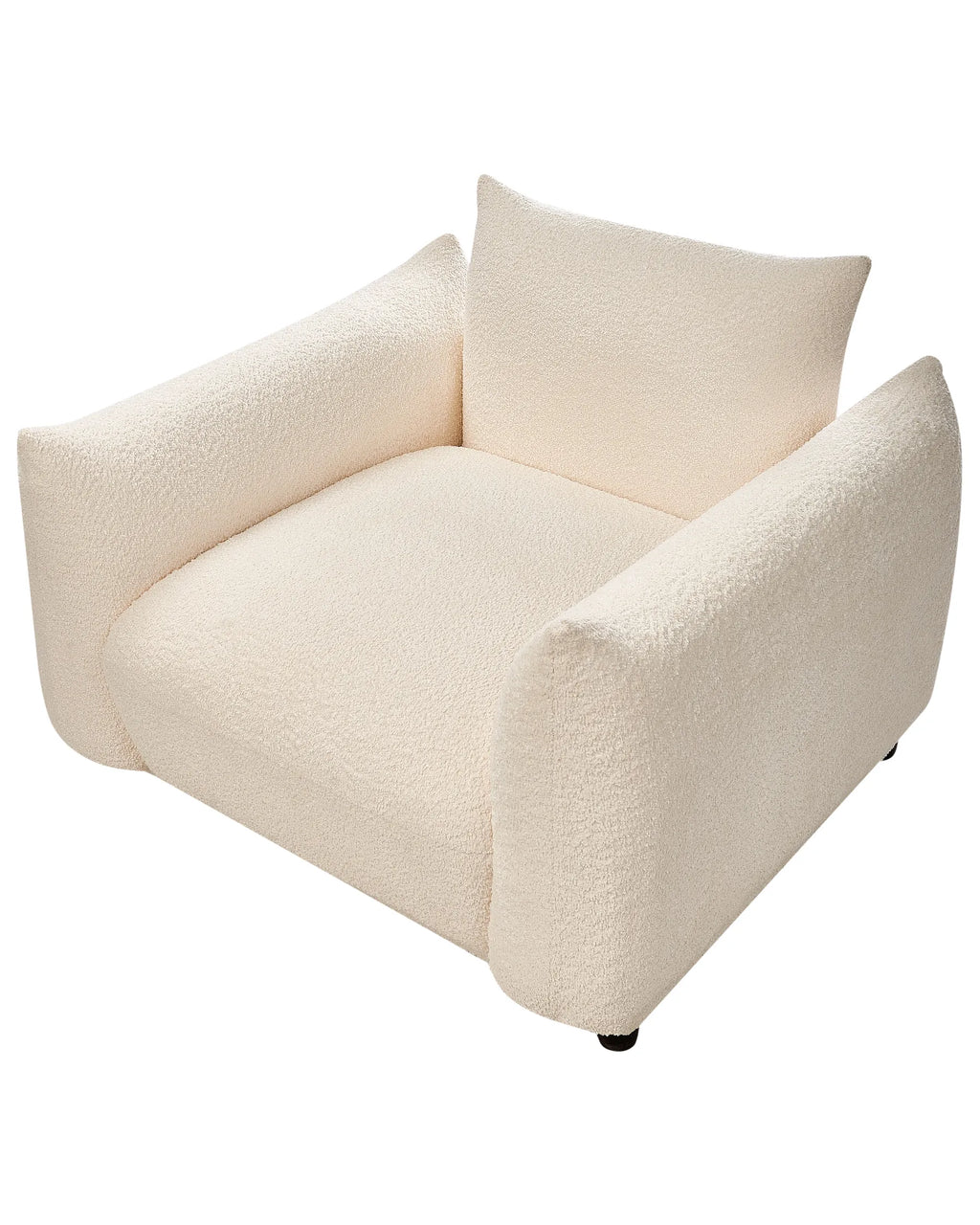 Armchair JAMSA Boucle Off-White