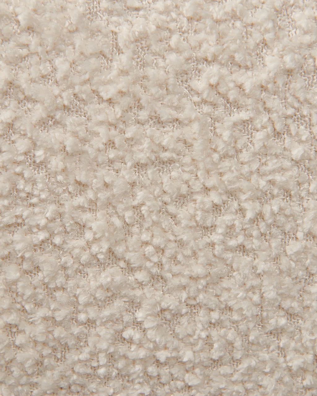 Armchair JAMSA Boucle Off-White