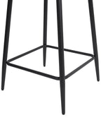 Set of 2 Bar Chairs DUBROVNIK Boucle Light Beige