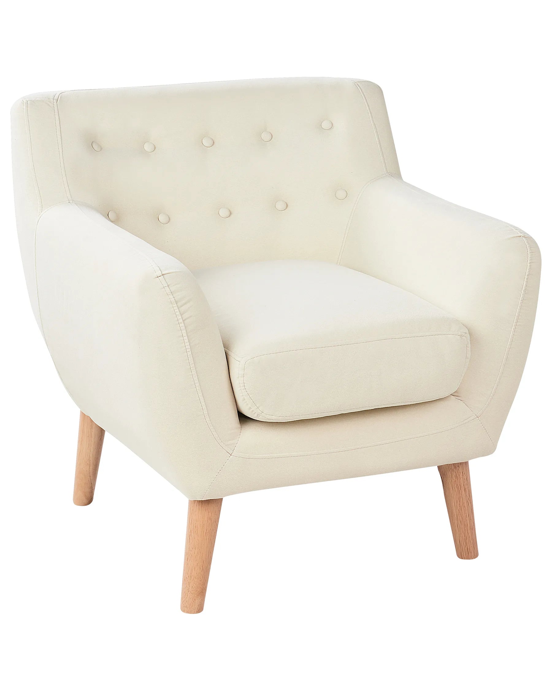 Armchair MOTALA Fabric Light Beige