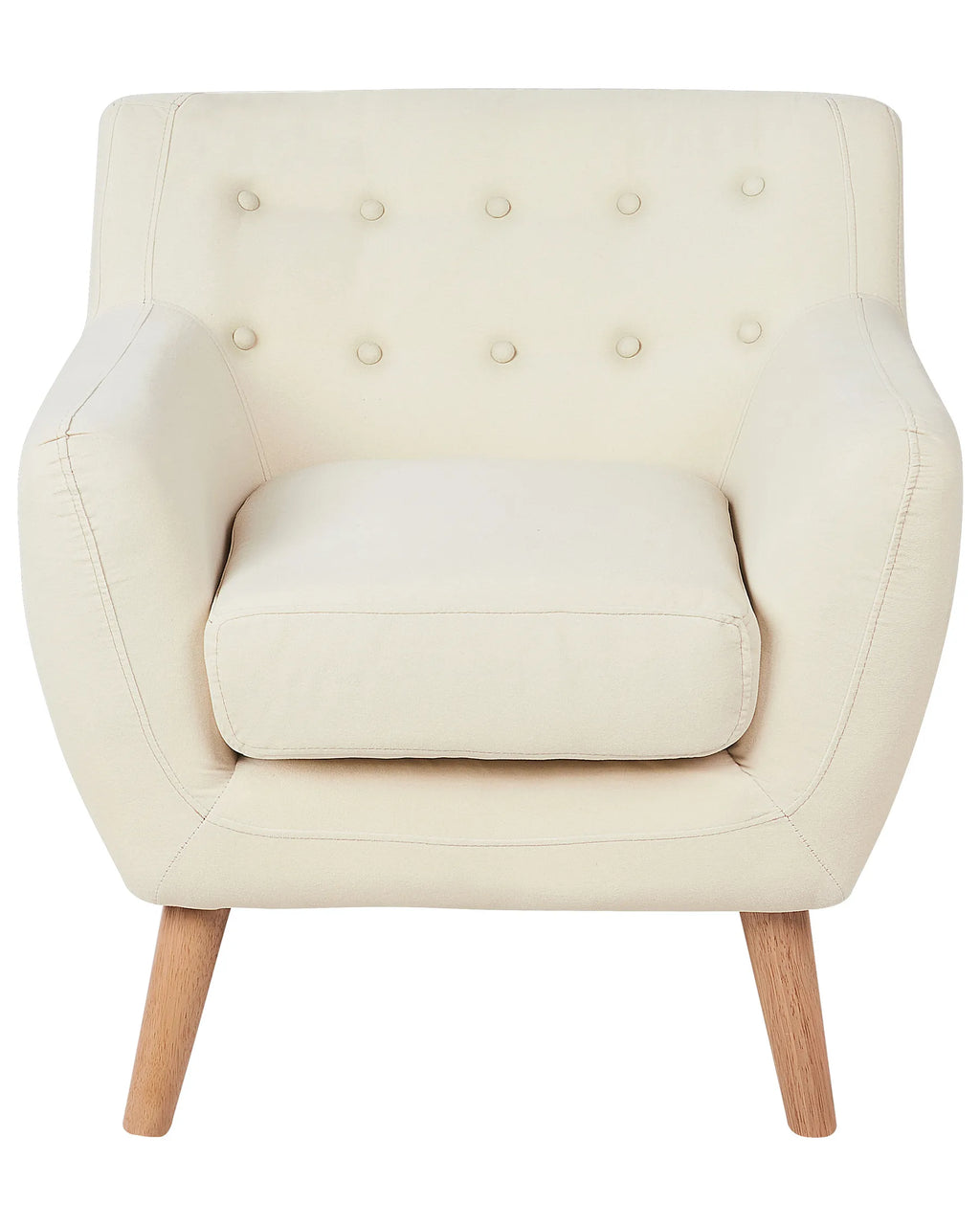 Armchair MOTALA Fabric Light Beige