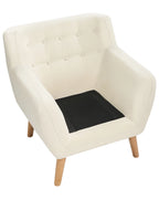 Armchair MOTALA Fabric Light Beige