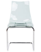 Set of 2 Dining Chairs MARSHALL Black