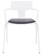 Set of 2 Conference Chairs MANSON Black/ White