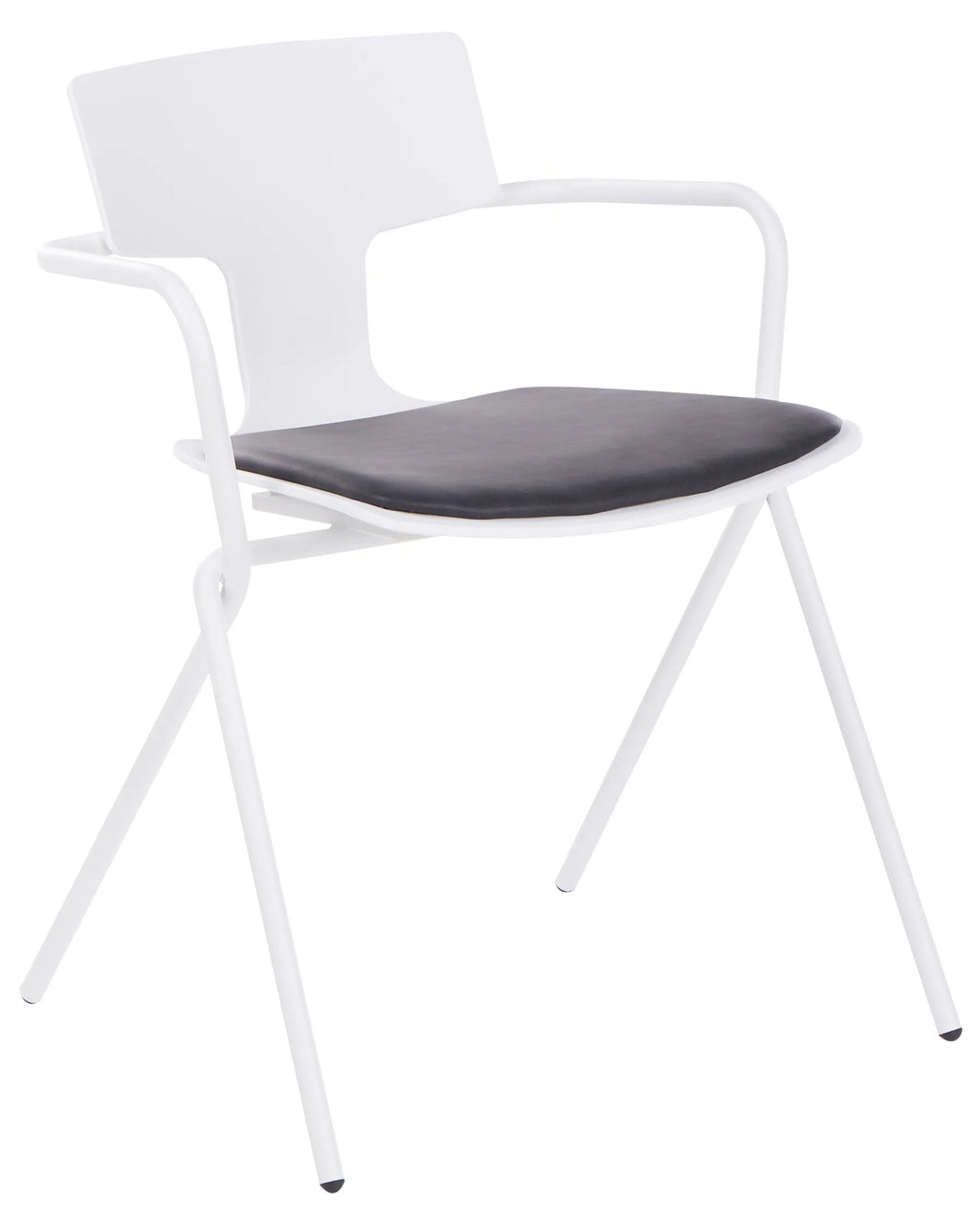 Set of 2 Conference Chairs MANSON Black/ White