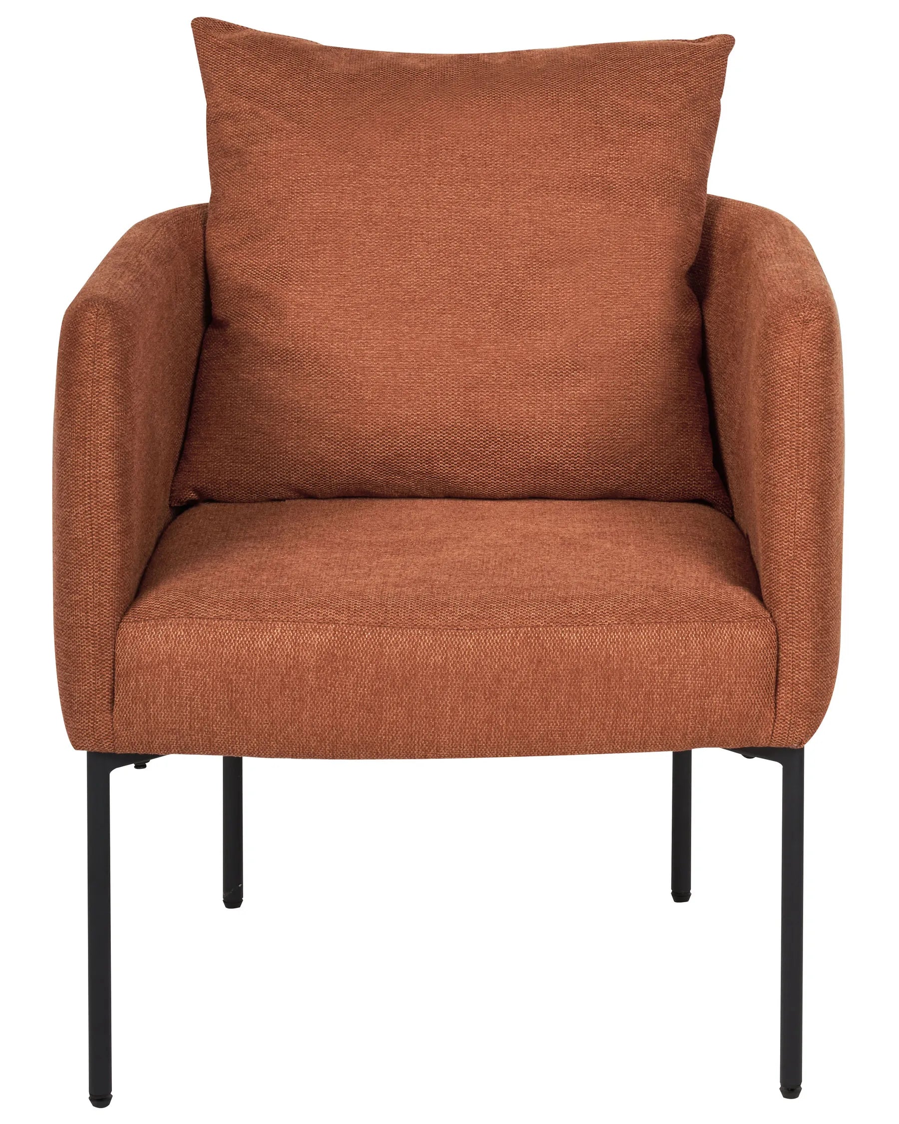 Armchair MALMOS Fabric Golden Brown